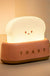 Cute Bread Night Light Usb Rechargable Desk Lamp Bedroom Bedside Sleep Light Reading Light for Office Bedroom Living Room