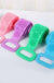 Silicone Body Scrubber Back Massage Exfoliating Sponge Bathroom Bath Brush Scrub Shower Brush Body Wash Scrub Removal Bath Spong