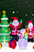 Christmas LED Lights Glowing Santa Tree Snowman Inflatable Doll Outdoor Yard Garden Decor