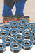 100pcs 608RS Bearing ABEC-9 Ball Bearing Carbon Steel Skateboard Wheel Bearings