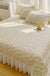 Cotton Lace Embroidery Quilted Bed Cover Series Three-piece Set