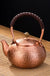 Copper Pot Tea Kettle Handmade Pure Copper Kettle Electric Ceramic Stove Side Handle Pot Pitcher Health Tea Set Copper Teapot