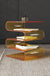 Cream Style Transparent Home Sofa Bedroom Corner Table Minimalist Living Room Magazine Rack