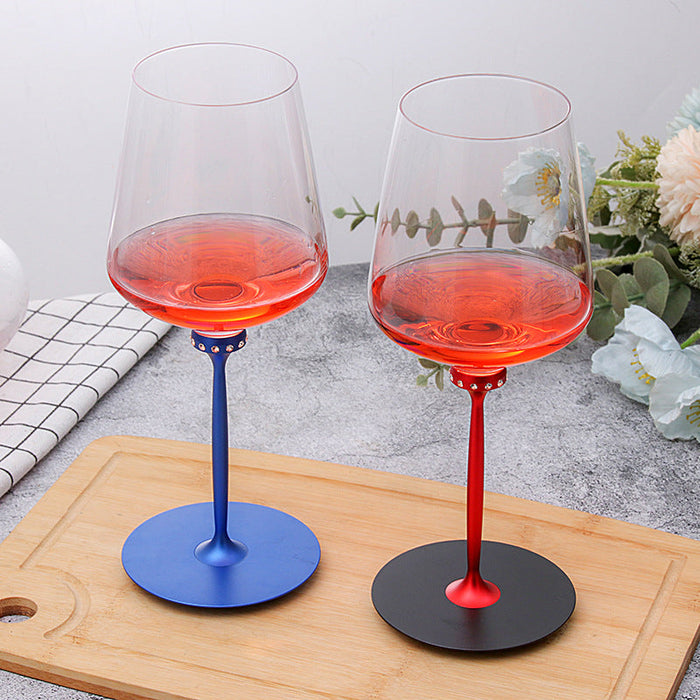 Creative Dancing Red Wine Crystal Glass Goblet