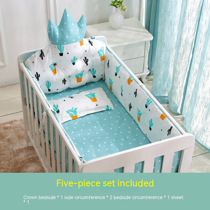 Cotton Crib Guardrail Anti-collision Bed Fence