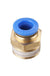 Machifit Pneumatic Connector Quick Joint PC Straight Male Thread Pipe Fittings 8-01/02/03/04