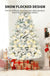 Christmas Tree PVC Artificial Snow Christmas Tree Mall Window Decoration Tree Cedar Christmas Tree Christmas Decoration Supplies