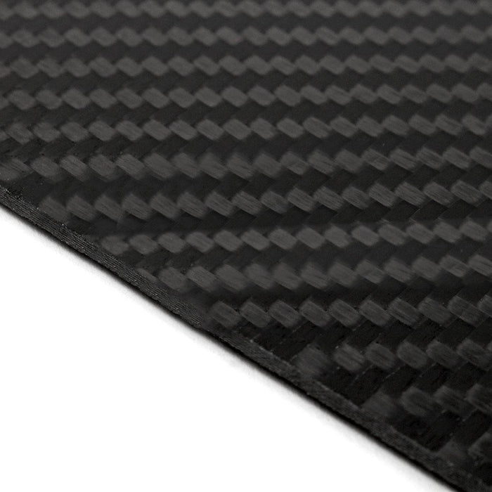 400x500mm Black Carbon Fiber Plate Sheet Panel 3K Twill Weave Matte Vehicle DIY Carbon Fiber Board