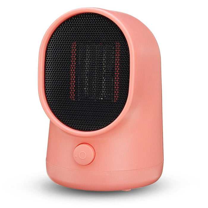 500W Portable Electric Space Heater Desktop Heating Fan Handy Air Warmer Home Office