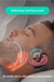 24 Hours Bluetooth Anti-snoring Device Charge Snore Earset Snore Stopper Sleeping Aid Snoring Analyzes Sleep Datas Good Sleep