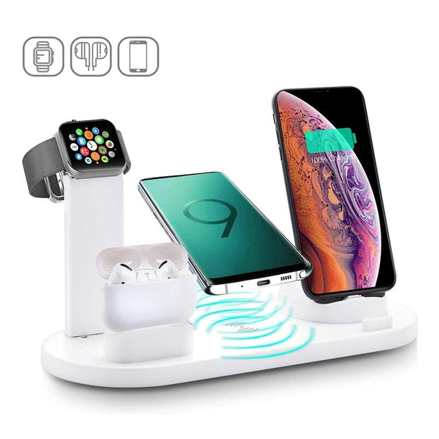 100W Wireless Charger Stand Pad - Okeihouse