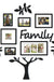 Family Tree Frame Collage Pictures Photo Frame Collage Photo Wall Mount Decor Wedding