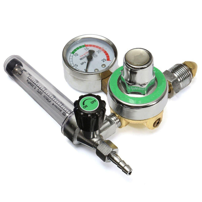 Argon CO2 Gas Mig Tig Flow Meter Welding Weld Regulator Gauge Welder GGA580 Fits