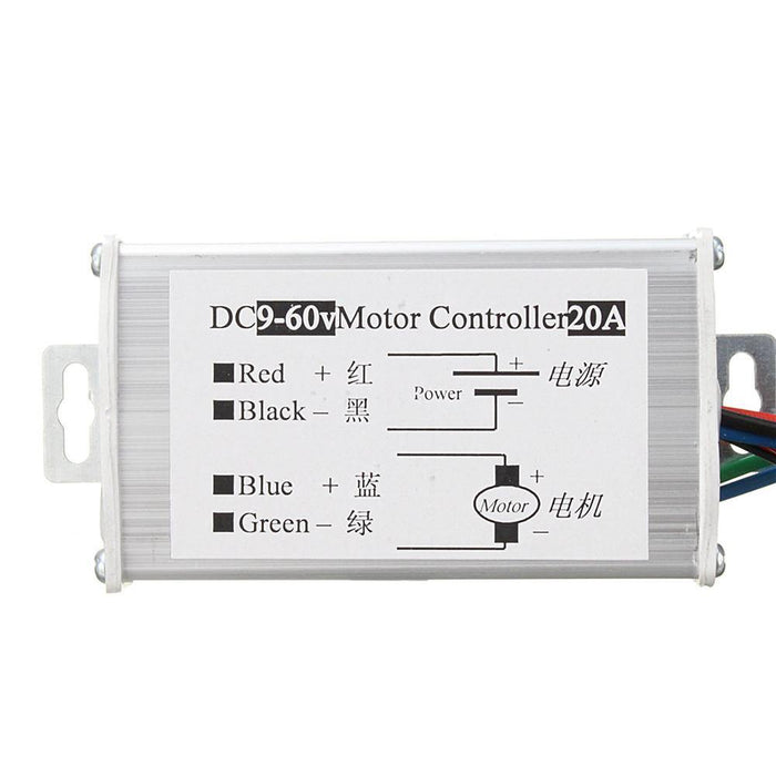 DC 12V 24V 36V 48V SoftStart Reversible Motor PWM Speed Control PWM Controller