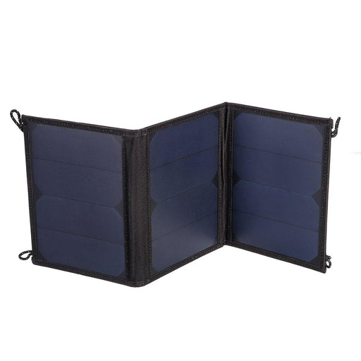 Sunpower 30W 5V Foldable Solar Panel Charger USB Solar Power Bank for Camping Hiking