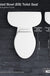 K-4636-7 Cachet Elongated, Grip-Tight Bumpers, Quiet-Close Release Hinges, Quick-Attach Hardware, No Slam Toilet Seat, Black