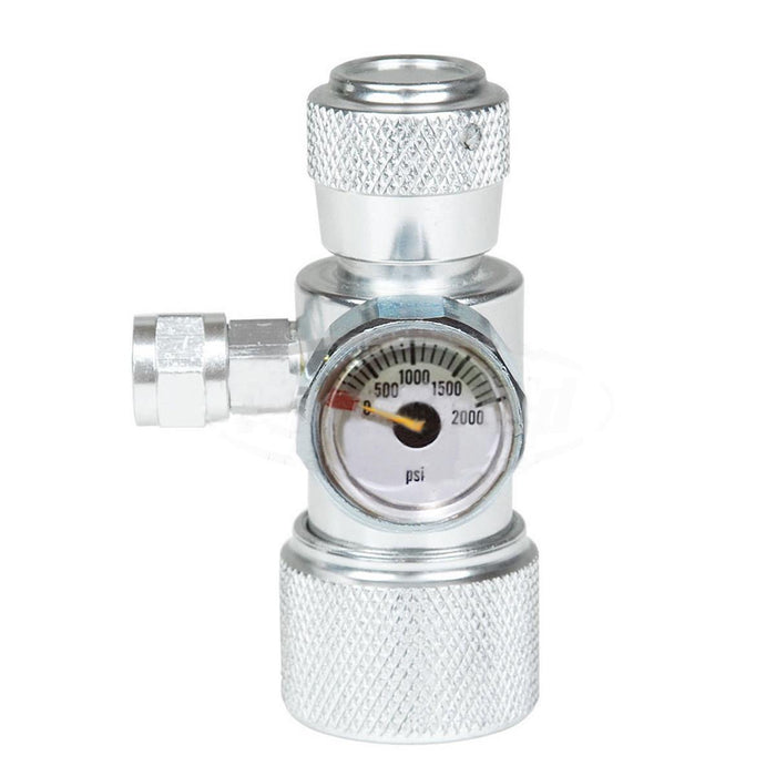 CO2 Moss Plant Fish Aquarium Single Pressure Gauge Regulator Manometer Equipment