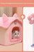 Cute Princess Cat Nest Thickened Puppet Winter Cat Pet Princess Bed