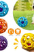 Dog Chew Ball Toy TPR Pets Interactive Training Toys For Small Large Dog Teeth Cleaning Molar Supplies Outdoor Pets Ball Toy