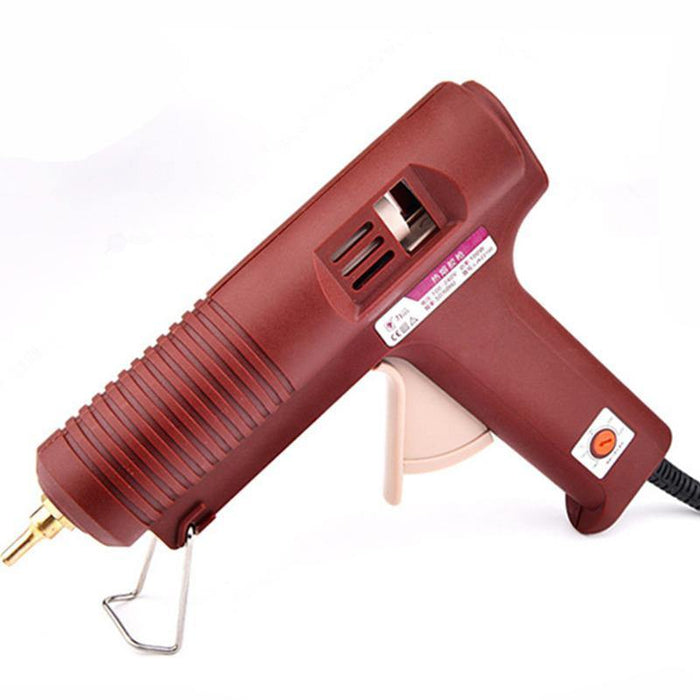 LIJIAN 20W/60W/100W Hot Melt Glue Gun Adjustable Professional Copper Nozzle Heater Heating Wax