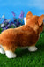 Corgi Action Dog Plush Toy Cute Corgi Simulation Animal