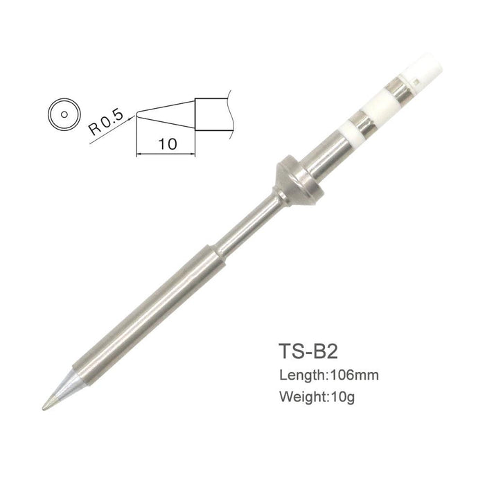 Replacement Black Chrome Tip Soldering Iron Tips for Digital LCD Soldering Iron