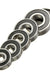 Deep Notch Ball Bearings 6200-6205/2RS High Speed Bearing Steel