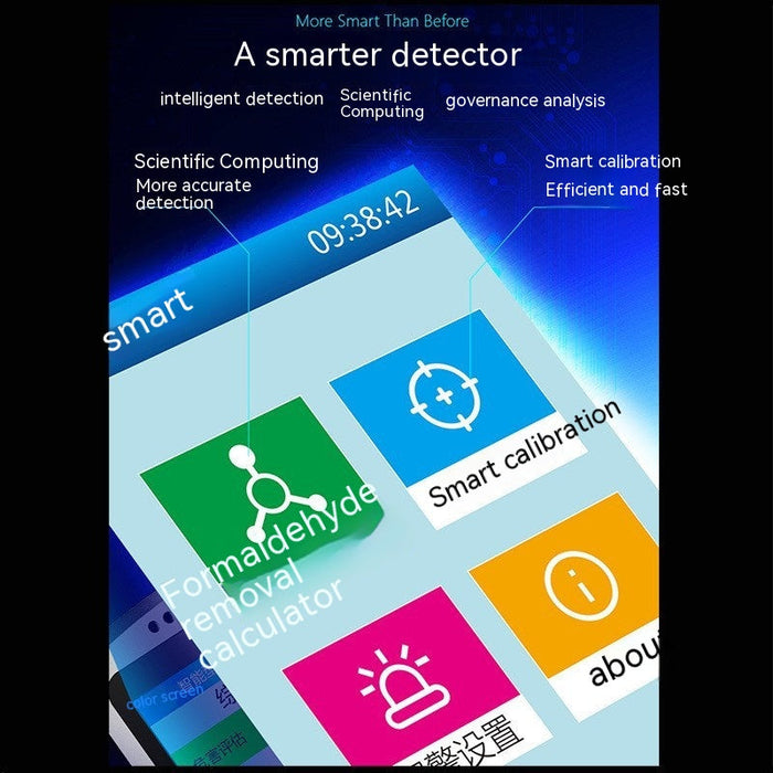 Formaldehyde Detector Domestic Indoor Professional Air Quality Monitoring