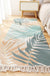 Feblilac Coconut Leaves Cotton Woven Bedroom Mat