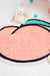 Cute Pink Peach Bath Mat