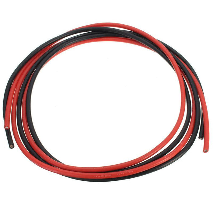 12AWG 3m Gauge Silicone Wire Flexible Stranded Black/Red Copper Cable F/ RC