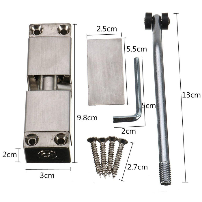 Adjustable Spring Door Closer Automatic Strength Hinge for Fire Rated Door Channel