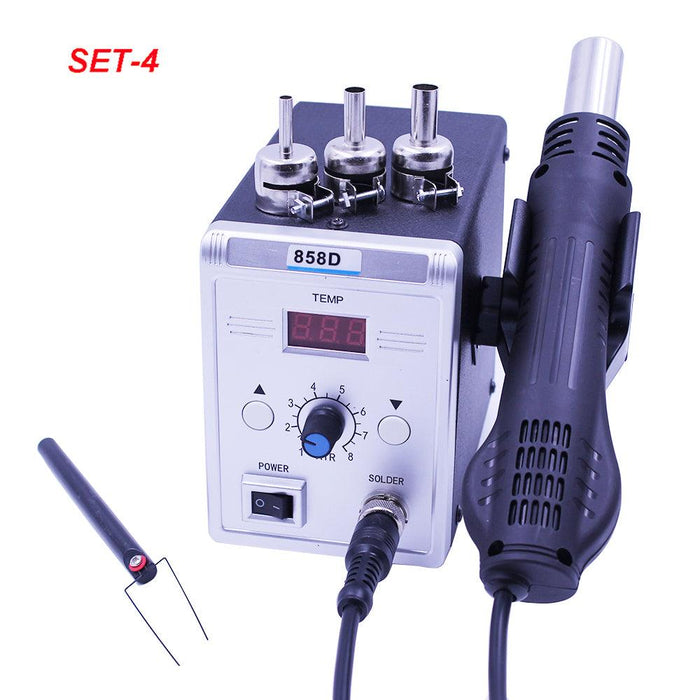 858D 700W Hot Air BGA Rework Soldering Station Electric Soldering Iron 220V / 110V for SMD SMT Welding Repair