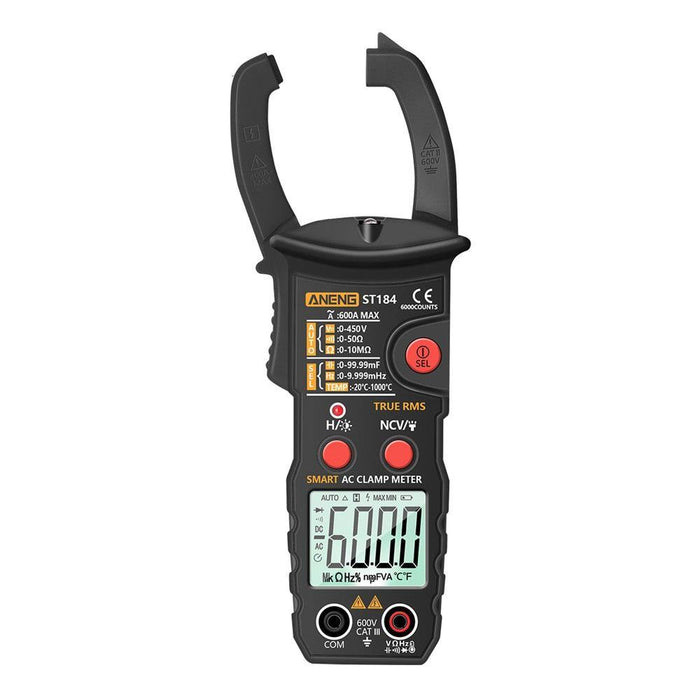 ANENG ST184 Digital Multimeter Clamp Meter True RMS 6000 Counts Professional Measuring Testers AC/DC Voltage AC Current Ohm