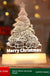 Christmas Decoration 3D Lamp Acrylic LED Night Lights New Year Valentines Day Christmas Kids Gift Christmas Ornaments