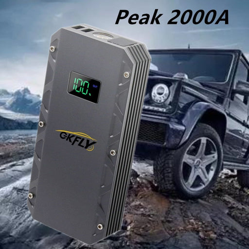 GKFLY 2000A Car Starter Car Battery Booster LED Car St