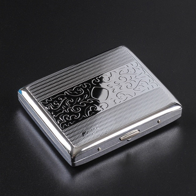 Portable Metal Cigarette Case - Okeihouse