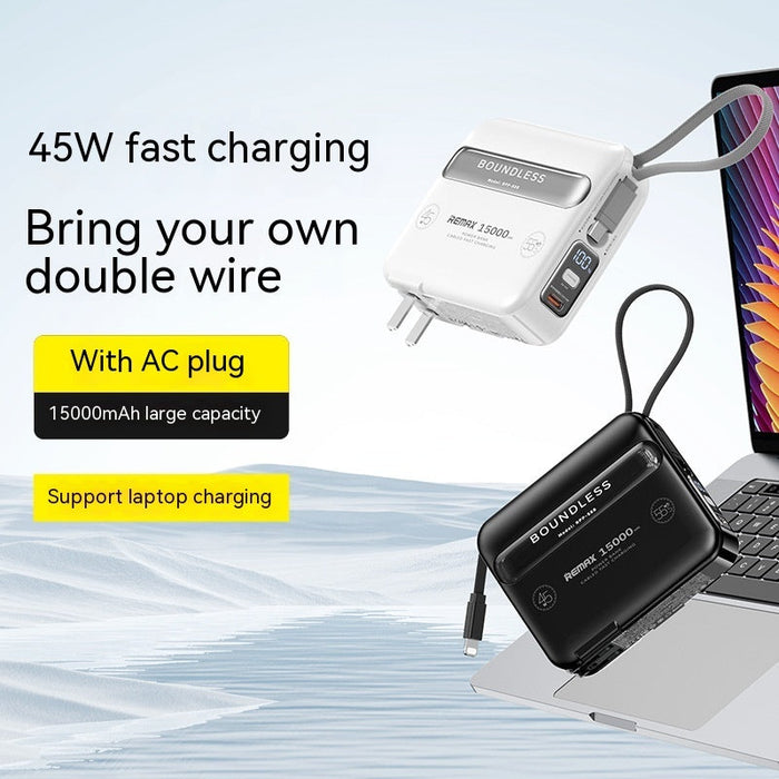 45W With Cable Fast Charge Mobile Power Portable