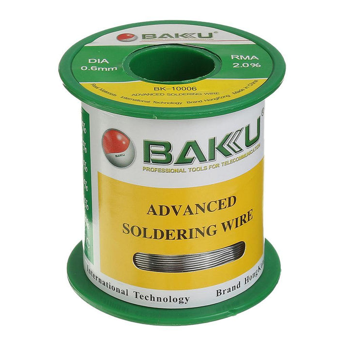 BAKU Solder Wire Lead Free Rosin Core Tin Silver Copper Solder Welding Wire Flux Roll 0.2mm/0.3mm/0.4mm/0.5mm/0.6mm