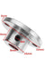 8mm Flange Coupling Steel Rigid Flange Coupling Motor Guide Shaft Axis Bearing Fitting