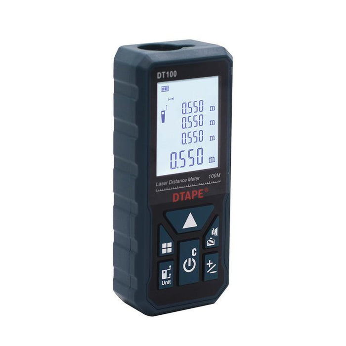 DTAPE DT50 DT80 DT100 DT120 2.0 Inch Backlight LCD Screen Digital Laser Rangefinder Distance Meter Single Continuous Area/Volume/Pythagorean Measurement 50m 80m 100m 120m