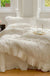 All Cotton Washed Bed Four-piece Ruffled Quilt Cover