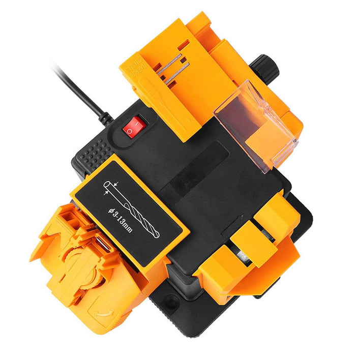 96W Multifunctional Electric Sharpener Sander HSS Drill Bit Scissor Chisel Grinder Wheel