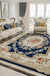 European Flowers Style Area Rug,  Vintage Carpet for  Living Room Bedroom