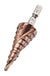 Drillpro 3-12/4-20/4-32mm M35 Cobalt Step Drill Bit 1/4 Inch Hex Shank HSS-Co Step Drill Bit