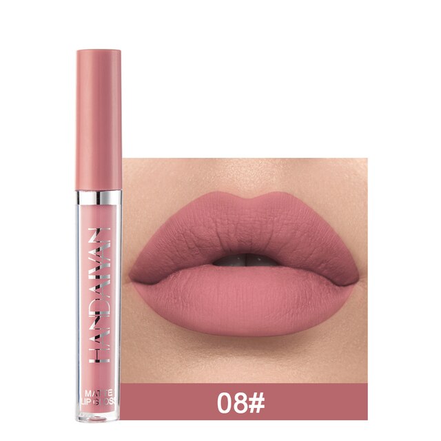 6PC Matte Velvet Lip Gloss Set - Okeihouse