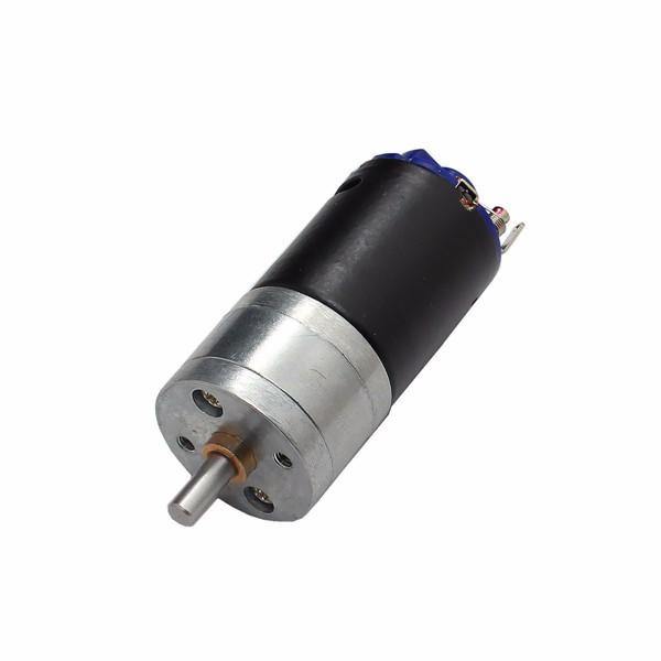 GM25-370 Motor DC 6.0/12.0V Black Brushed Motor 4mm Shaft Diameter Motor