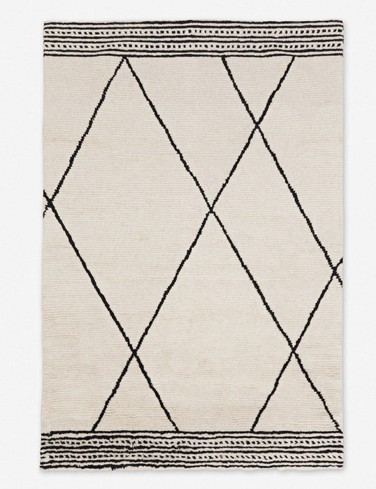 Danica Hand-Tufted Wool Moroccan Style Rug