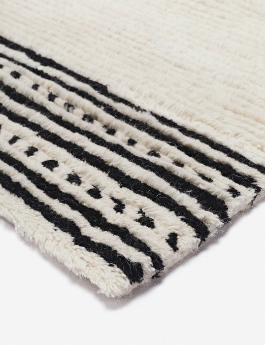 Danica Hand-Tufted Wool Moroccan Style Rug