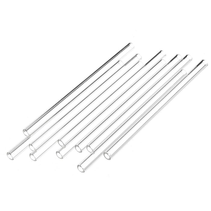 10Pcs Thick Wall Borosilicate Glass Blowing Tube 150mm x 7mm x 1.5mm